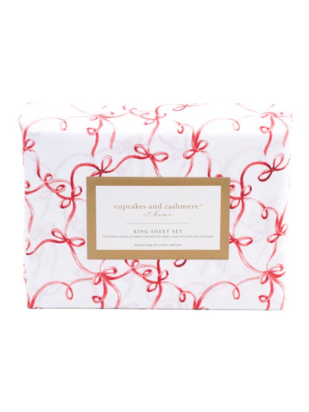 CUPCAKES AND CASHMERE Holiday Ribbons Sheet Set
